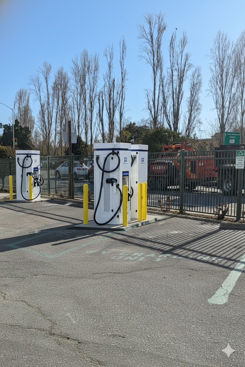 EV Charging at Petaluma