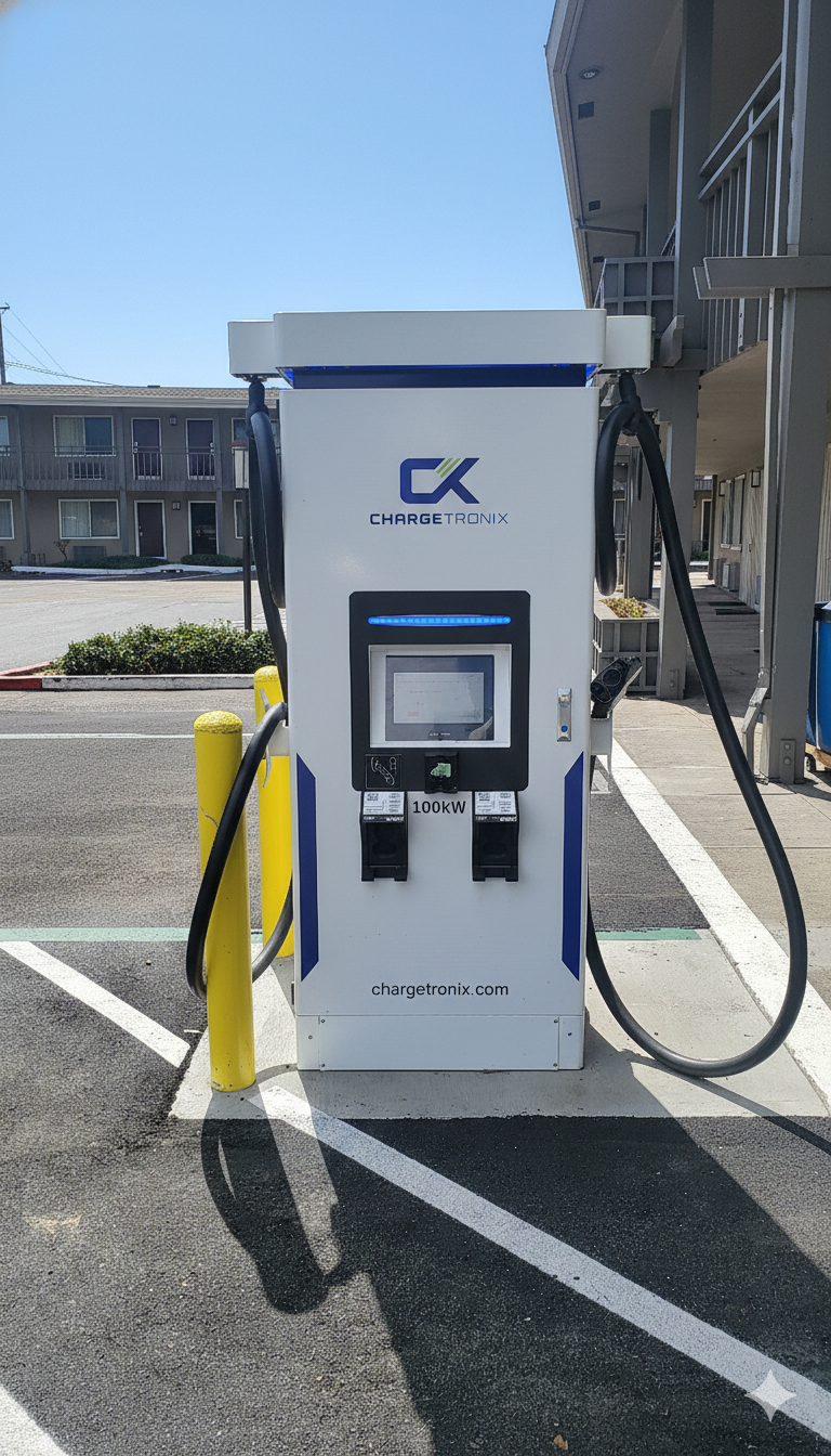 EV Charging Station at Best Western Petaluma